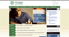 Desktop Screenshot of collegechoicesforadults.org
